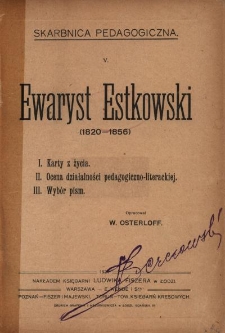 Ewaryst Estkowski (1820-1856)