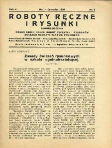 Roboty Ręczne i Rysunki. 1931, nr 3