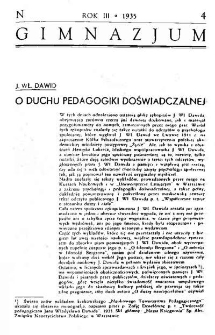 Gimnazjum. 1935, nr 4