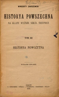 Historya nowożytna