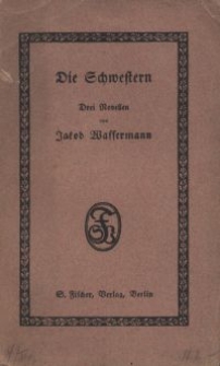 Die Schwestern : drei novellen