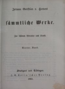 Sämmtliche Werke : zur schönen Literatur und Kunst. Bd. 4